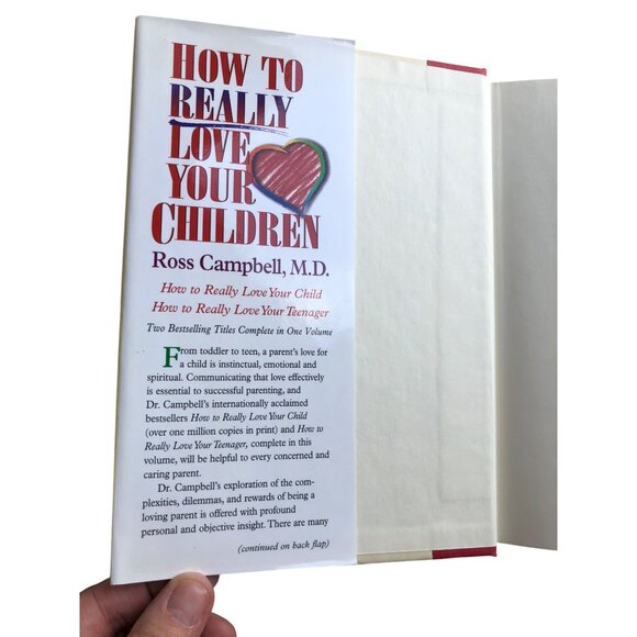 How To Really Love Your Children By Ross Campbell M.D. Hardcover Book - Picture 3 of 12